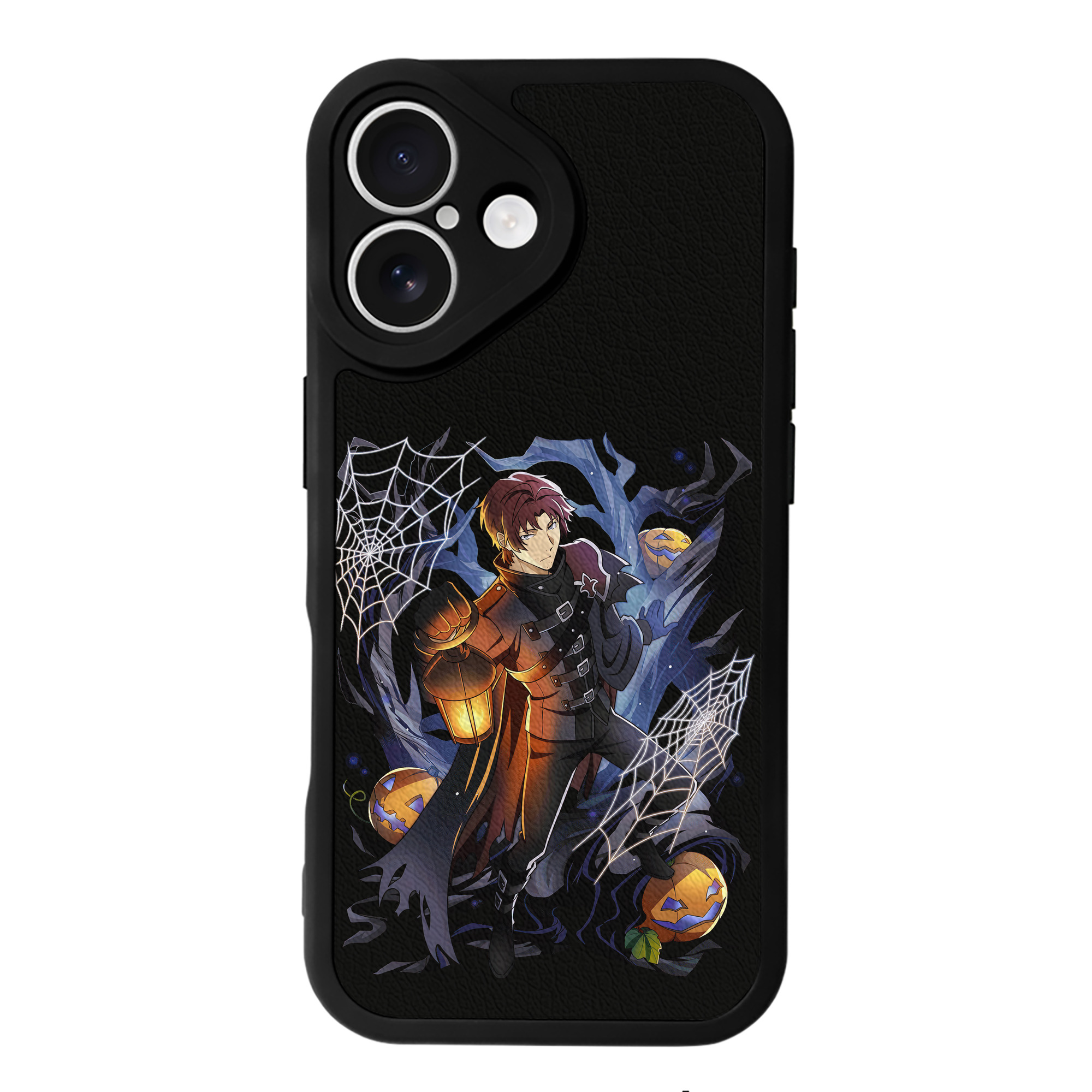 （画像用） 文豪ストレイドッグス Bungo Stray Dogs 【iPhone 16シリーズ対応】シリコンスマホケース（レザー調） 材質：シリコン